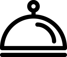 Hotel Reception Bell Outline Svg File, Free Vectors File